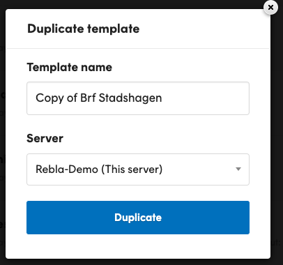 Uppdatera bekräftelsemejl template