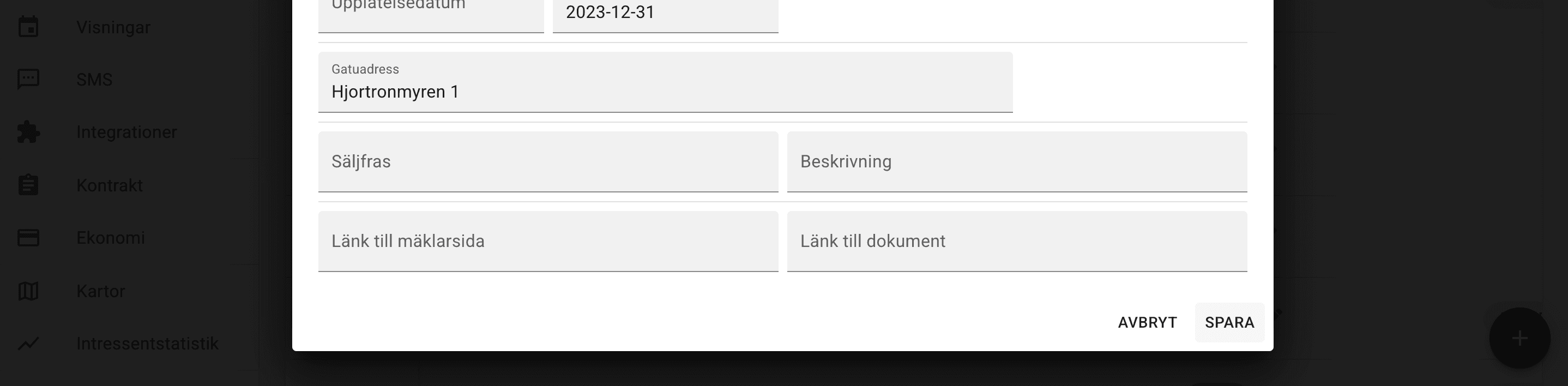 Spara ändringar